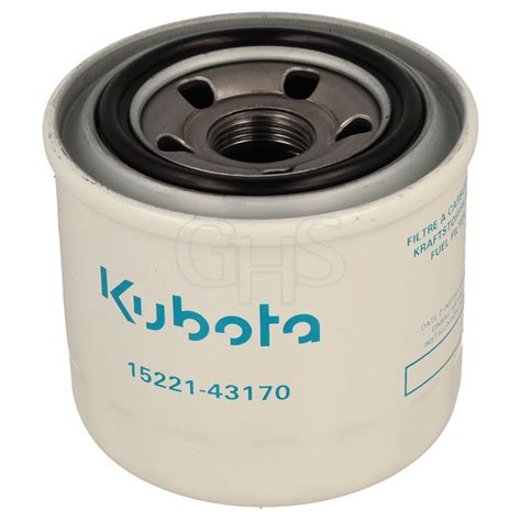 kubota fuel filters by engine